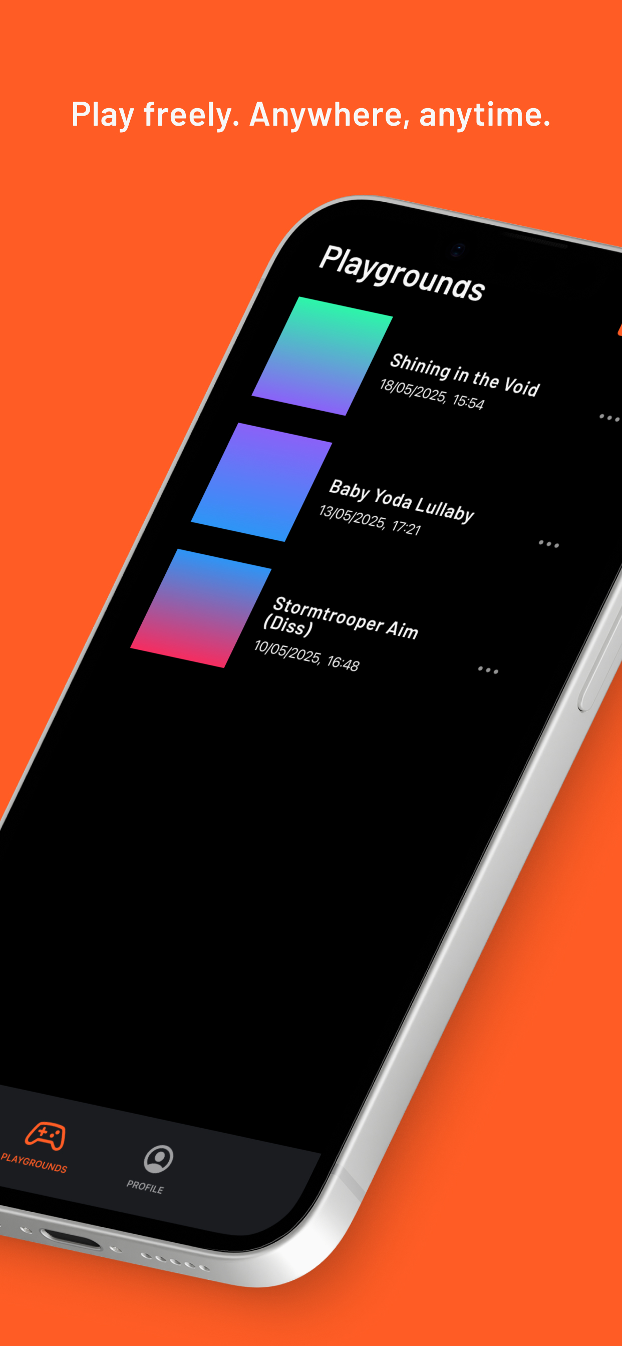 Midicircuit playgrounds on Mac: play freely, anywhere, anytime